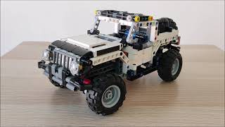 LEGO Technic Jeep [upl. by Zetnahs]