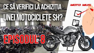 Ce să verifici la achiziția unei motociclete rulate Partea 8  Cadrul motocicletei [upl. by Siuluj]