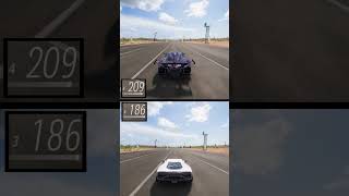 🤯DRAG RACE  LAMBORGHINI AVENTADOR ULTIMAE VS APOLLO INTENSA EMOZIONE  FORZA HORIZON 5  shorts [upl. by Fachini]