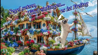 Segel setzen heut ist Freitag ⛵ wir segeln ins Wochenende ⚓ liebe Grüße von mir 🌞 [upl. by Pittel5]