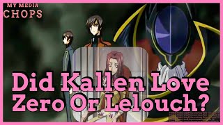 How Kallen’s Relationship With Lelouch Evolves Throughout Code Geass [upl. by Brook]