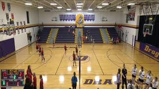 Deshler vs Franklin and Red Cloud JV Girls Volleyball [upl. by Weisler]