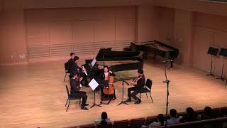 Mozart Piano Quartet in E flat Major  Deerfield Academy 2024 Winter Chamber Showcase [upl. by Esilrac]