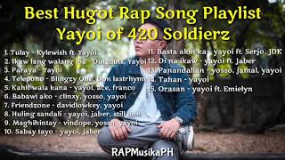 Yayoi of 420 Soldierz Playlist Nonstop  Best Hugot Rap Song Playlist All song of 420 Soldierz 2021 [upl. by Nelle]