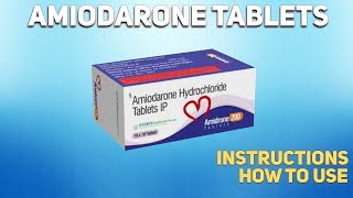 Amiodarone tablets Cordarone how to use Uses Dosage Side Effects Contraindications [upl. by Sheffy]