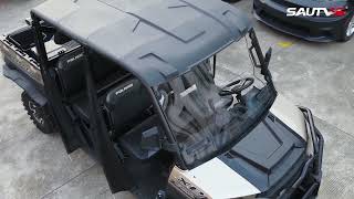 SAUTVS Display of Front Full Windshield for Polaris Ranger XP 1000 Crew Diesel XP 900 20172025 [upl. by Roleat243]