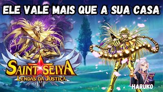 Shaka Arayashiki  O Debuffer DPS Mais Forte do Jogo  Saint Seiya Lendas da Justiça [upl. by Desmond]