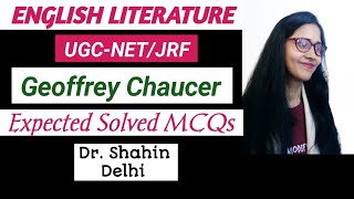 Geoffrey Chaucer englishliteratureinindia englishmcqs geoffreychaucer [upl. by Hirza]