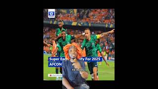 Congratulations to us super eagles qualify for AFCON 2025 Nigeria 1 1 Benin sports [upl. by Lara]