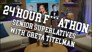 24 hour Fathon w Natalie Palamides Senior Superlatives with Greta Titelman  61 [upl. by Noillimaxam]