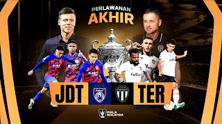 PLAYER CAM EXCLUSIVE Johor Darul Tazim vs Terengganu  Piala Malaysia 2023 [upl. by Asilec]