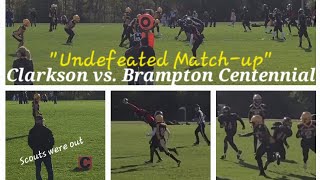 Clarkson Secondary vs Brampton Centennial  ROPSSAA Senior Boys Football  October 8th 2024 [upl. by Soni]