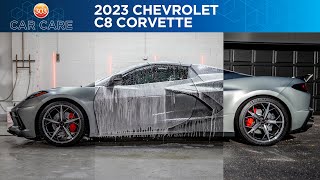 Detailing A 2023 C8 Corvette  303 Car Care [upl. by Meredith]