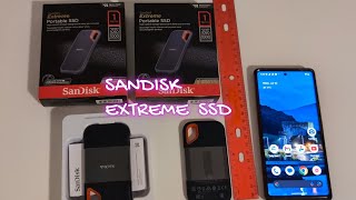 SANDISK EXTREME SSD 1TB UNBOXING [upl. by Ahsiekar]