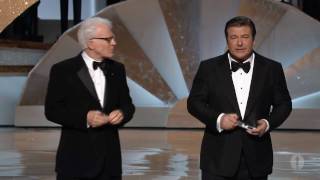 Steve Martin and Alec Baldwins Opening Monologue 2010 Oscars [upl. by Aiceila725]