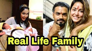 Hina Khan Real Life Family l BiggBoss 14 l Colors TV [upl. by Dov]