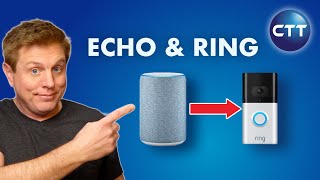 Amazon Echo with Ring Doorbell  Setup and Uses [upl. by Anerual238]