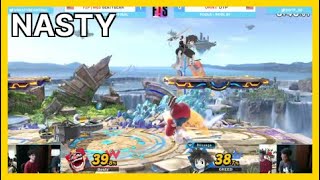 nasty VGBootCamp  Smash Ultimate Highlights [upl. by Wynnie547]