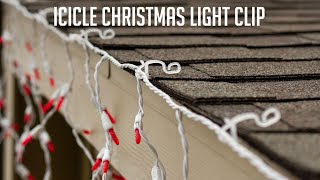 Icicle Christmas Light Clip [upl. by Tabatha111]