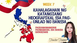 Araling Panlipunan 4  Quarter 1 Week 7 Matatag [upl. by Faux]