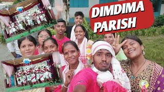 dimdima parish karam Utsav calibrationnew videovlog video Adarsh lakra24 September 2023 [upl. by Eadnus]