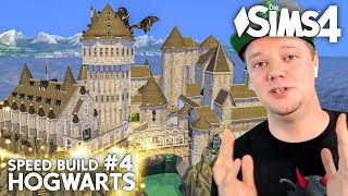 HOGWARTS bauen in Die Sims 4  Speed Build 4  Gewächshaus 🐍 Gemeinschaftsraum [upl. by Ayotak]