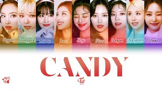 TWICE Candy Tradução codificada em cores Legendado ENGPTBR [upl. by Remoh352]