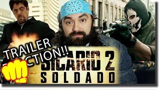 SICARIO 2 SOLDADO  Official Teaser Trailer REACTION [upl. by Medardas]