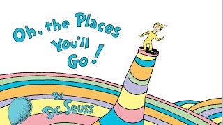 Oh The Places you’ll Go by Dr Seuss Audiobook Read Along  Book in Bed [upl. by Rafter]