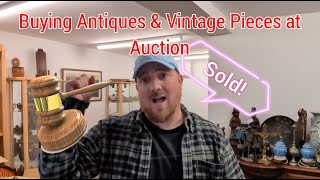 Getting the Best Price on Antiques amp Vintage at Auction Tips amp My Latest Haul [upl. by Monika732]