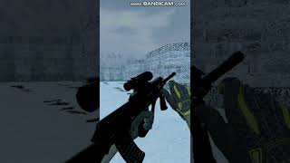 pc game counter strike 1 6 vs 4 playershorts [upl. by Yrebmik]