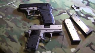 Sig Sauer P238 vs Bersa Thunder 380 [upl. by Eidde]