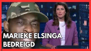 Marieke Elsinga ontvangt dreigementen van vriend Def Rhymz in duistere videoboodschap [upl. by Rita]