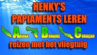 Papiaments leren  Les 07 reizen met het vliegtuig  Henkys Papiaments  Papiamentu  Papiamento [upl. by Atilemrac85]