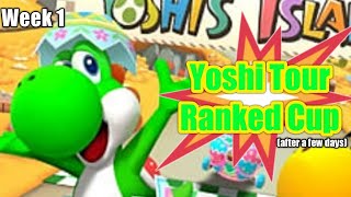 Mario Kart Tour  Yoshi Tour Ranked Cup 2023 Week 1 [upl. by Enyawal]