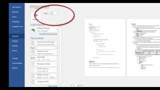 Comment imprimer un document Word [upl. by Adnuhs]