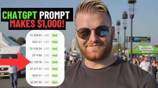 Best ChatGPT Prompt to Make 1000 EVERY DAY [upl. by Hoebart88]