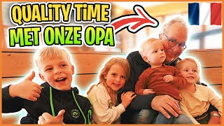 quotWiE iS HET LiEFSTE KiND VAN ALLEMAALquot VRAAGT OPA  als grapje  Bellinga Vlog 2767 [upl. by Ennaillek]