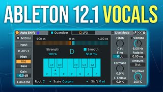 Make Unique Vocals with Auto Shift in Ableton 121 [upl. by Norha358]