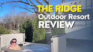 The Ridge Outdoor Resort Pigeon Forge Luxury RV Resort with Private Hot Tubs [upl. by Fabian]