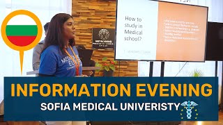 Information Evening For Sofia Medical University Students  Study In Bulgaria  MedConnect Europe [upl. by Vasily]