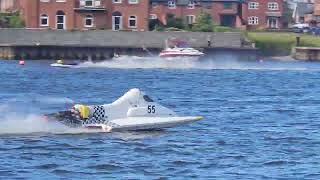 powerboat racing at oulton broad 5524 [upl. by Pilif]