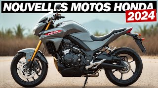 Les 7 nouvelles motos Honda de 2024 [upl. by Ardied]