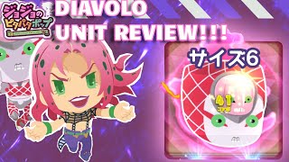 DIAVOLO UNIT REVIEW Jojos Bizarre Adventure Pitter Patter Pop Jojo PPP [upl. by Anelac]