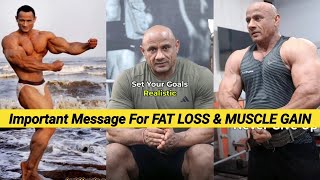 Important message for Fat Loss amp Muscle Gain  Mukesh Gahlot youtubevideo [upl. by Alodee514]