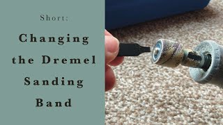 Quick Guide Changing the Sanding Band on the Dremel 3000  TURN SUBTITLES ON  Short Video [upl. by Simpson851]