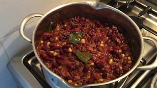 Recette originale du Chili con Carne [upl. by Letrice142]