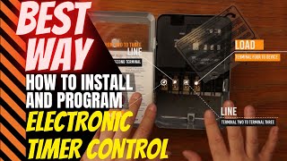 How To Install and Program an Intermatic Electronic Timer Controller [upl. by Cahn]