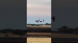 Nothing but horsepower P51 Mustang low flyby shorts aviation [upl. by Nauwtna]