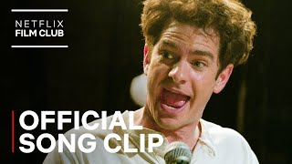 tick tick… BOOM  Andrew Garfield “3090” Official Song Clip  Netflix [upl. by Dorrie]